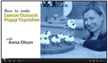 Anna Olson Lemon Cupcakes Video