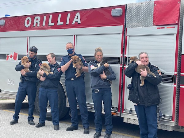 Orillia firefighters
